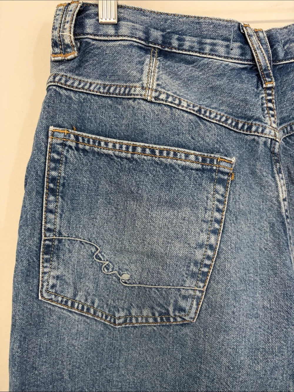 Free People We The Free Montana Shorts Mid Rise Relaxed Fit Jean Short Sz 30 NEW